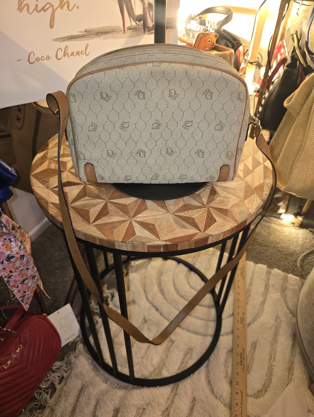Vintage Christian Dior Honeycomb Bag - Picture 3 of 15
